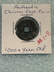 Very Nice Ancient China Cash Coin Over 1000+ Years Old From The Old Dynasty #1-E - Picture 1 of 2
