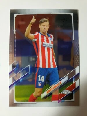 2021 Topps Chrome Champions League Marcos Llorente card #54 - Image 1 of 2