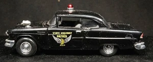 Road Champs 1955 Chevy Belair Ohio State Highway Patrol Car 1:43 Diecast - Picture 1 of 6