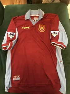 West Ham Heimtrikot 1997 Dicks 3 Größe XL Top Zustand - Bild 1 von 2