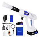 Battery Cordless Car High Pressure Washer Jet Water Wash Cleaner Gun Portable A+