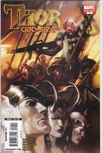 Thor God-Size Special #1 2009 Allred Djurdjevic Cubierta Loki Executioner - Imagen 1 de 2