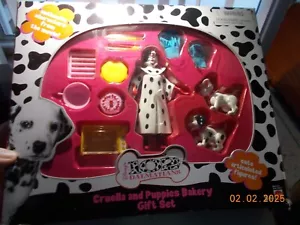 Ungeöffnet Disney's 101 Dalmatiner Cruella und Welpen Bäckerei 12-teiliges Geschenkset - Bild 1 von 2