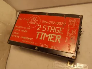 Digital Delay 2 Stage Timer Stop Delay Box Reaction Time Control - Picture 1 of 9