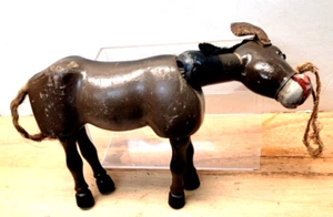 VINTAGE PAIR OF SCHOENHUT WODDEN DONKEY 10 INCHES AS ORIGINAL - Picture 1 of 1