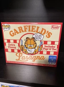 Funko POP Garfield Flocked Target Exclusive Size X-LARGE T-Shirt SEALED - Picture 1 of 7