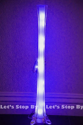 5pc Wedding Decoration 10 LED PURPLE Wire Waterproof Light Eiffel Tower Vase DIY - Image 1 of 3
