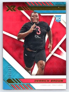 2020 Panini XR Red #144 Derrick Brown /249 - NM-MT - Picture 1 of 3