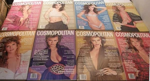 LOT 8 1981 COSMOPOLITAN MAGAZINE JANICE DICKINSON KELLY LeBROCK KIM ALEXIS - Picture 1 of 24
