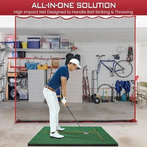 Golf Übungsnetz, Schlagnetz für Driving Range, Indoor Und Outdoor Batting - Bild 1 von 4