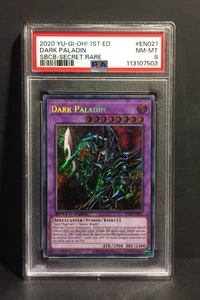 Dark Paladin 1. Edition | Secret Rare | 2020 SBCM | PSA 8 Near Mint | Yu-Gi-Oh - Bild 1 von 7