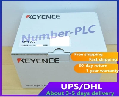Keyence KV-8000 PLC CPU Unit Module KV8000 Programmable controller New - Image 1 of 4