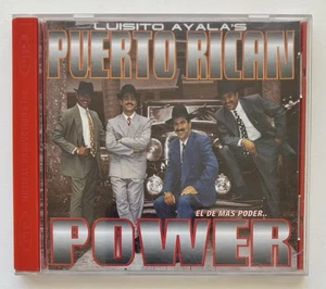 CD Luisito Ayala Puerto Rican Power El De Mas Poder 1994 Writing On Cd Near Mint - Imagen 1 de 3
