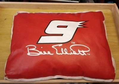 Cojín de asiento de estadio Bill Elliot 2002 vintage NASCAR #9 almohada círculo de ganadores Foto 1 de 4