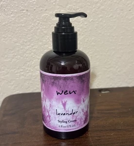 New! WEN by Chaz Dean LAVENDER Styling Creme 6 oz / 170mL with Pump - Picture 1 of 4