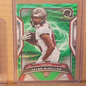 Jalen McMillan 2024 Resurgence Green Rookie Card #110/175 Tampa Bay Buccaneers - Picture 1 of 3