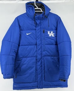 Nike Storm Fit Kentucky Wildcats UK blu parchi cappotto XL puffer giacca invernale - Foto 1 di 8