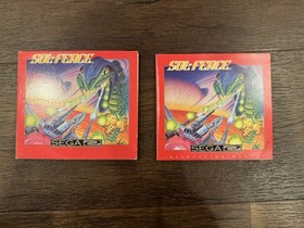 SEGA CD Game Pack & Manuals: Sol-Feace Sega Classics Rock Paintings Sherlock