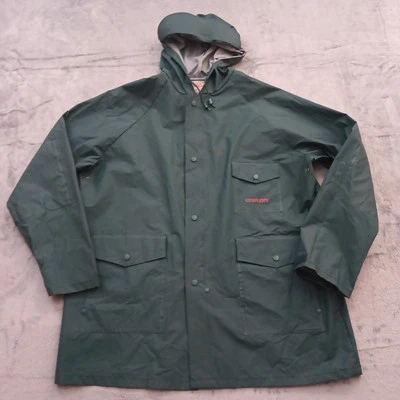Chaqueta Gemplers Hombre Grande Verde Impermeable Con Capucha Transpirable Foto 1 de 4