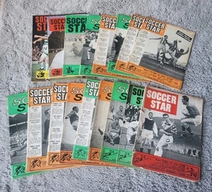 Soccer Star Magazine Bundle 17 Issues 1961 To 1969 - Picture 1 of 19