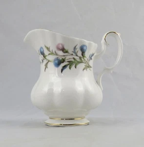 Royal Albert Brigadoon Thistle Cream Pitcher Creamer 4-3/8" England - Picture 1 of 4