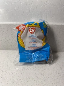 2000 TY TEENIE BEANIE BABIES MCDONALDS PLUSH HAPPY MEAL TOY Tusk The Walrus - Picture 1 of 2