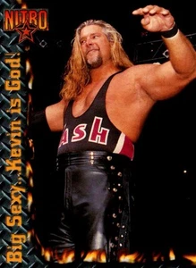 WCW WWF WWE TOPPS 1999 Big Sexy Kevin Nash Nitro Wrestling Trading Card 68 - Bild 1 von 2
