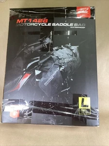 Rhinowalk MT1428 Black Waterproof Motorcycle Saddle Bag Size Large 14L-28L - Bild 1 von 9