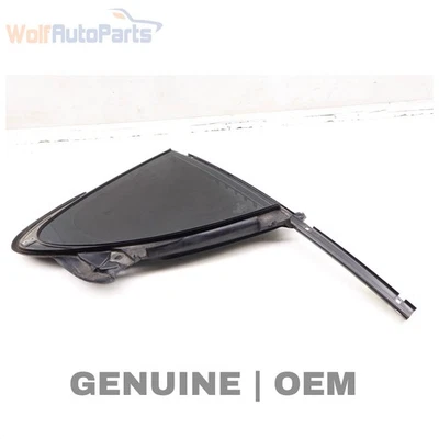 Porsche Panamera 2010-2016 - puerta trasera derecha ventana cuarto cristal Foto 1 de 4