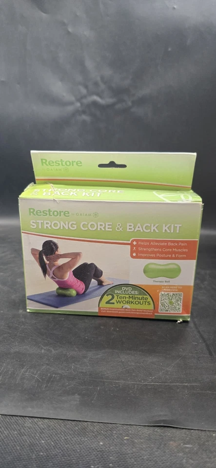 Restore by Gaiam Kit Fuerte Núcleo y Espalda Terapia Bola y Bomba Leer Foto 1 de 4