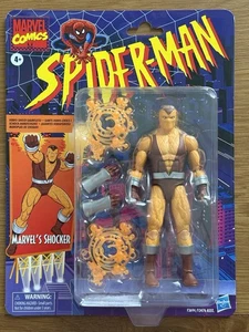 Marvel Legends Series Spider-Man Retro Shocker 6” Action Figure MISB - Picture 1 of 2