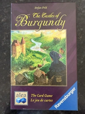 The Castles of Burgundy Card Game - Ravensburger Stefan Feld Complete and Unused - Image 1 of 3