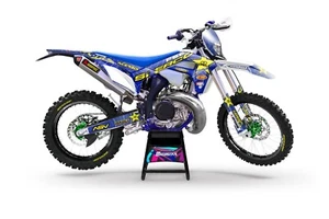 KIT GRÁFICOS -CALCOMANÍAS-PEGATINAS AJUSTE: SHERCO FE-SE 2016-2021 - Imagen 1 de 2