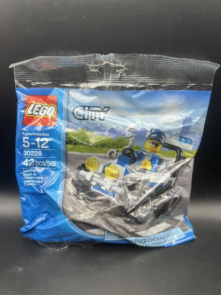 LEGO CITY 30228 полицейский квадроцикл новый запечатанный снят с производства - Изображение 1 из 1