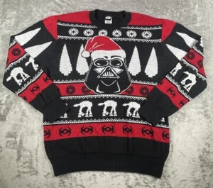 Star Wars Ugly Christmas Sweater Men's 2XL Merry Sithmas Preowned - Picture 1 of 8