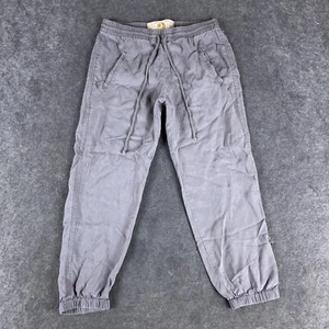 Bella Dahl Pants Womens Medium Gray Lyocell Jogger Elastic Waistband Drawstring - Picture 1 of 12