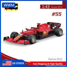 1:43 Scale Ferrari SF21 Season 2021 Carlos Sainz Jr. F1 Formula 1 Model Car Toy