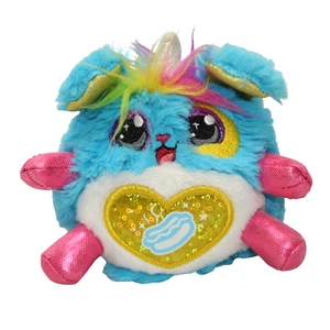Zuru Rainbowcorns Einhorn gelbes Herz blau Hotdog Flügel Plüschtier 5 Zoll - Bild 1 von 5