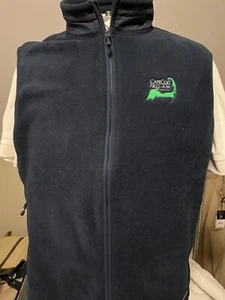 Vineyard Vine Fleece Hafen Weste Herren Gr. XL "Tidal Wave" blau Logo Überläufe - Bild 1 von 2