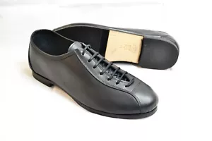 SCARPE CICLISMO VINTAGE EROICA CYCLING SHOES ANNI 20-30 VERA PELLE MADE IN ITALY - Picture 1 of 7