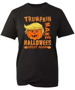 Camiseta Trumpkin Make Halloween Great Again Elecciones EE. UU. Broma Horror Donald Top - Imagen 1 de 3