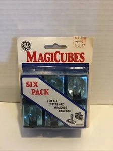 VTG NOS GE Magicubes 6 Pack-Free Shipping - Photo 1/5