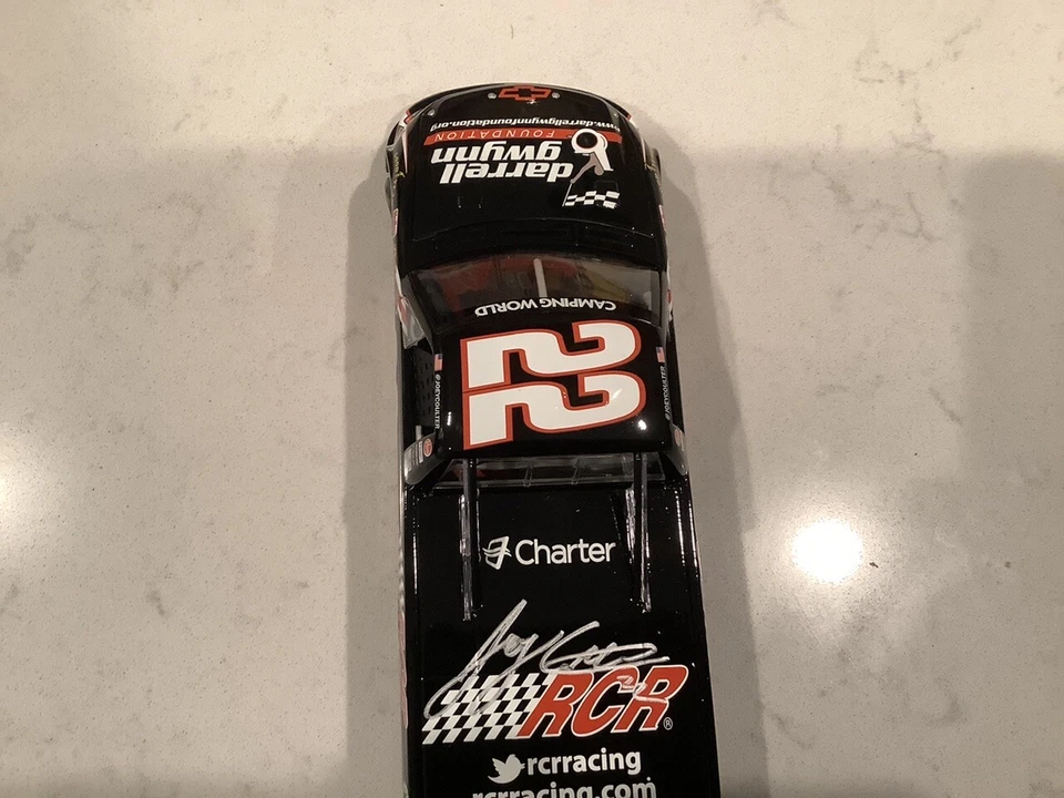 JOEY COULTER 2012 AUTOGRAPHED CHEVY SILVERADO RCR/DARRELL GWYNN DIECAST & CARD - Image 1 of 4