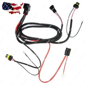 Xenon HID Relay Wiring Harness Kit for H1 H7 H8 H10 H11 HB4 9005 9006 9140 9145 - Picture 1 of 8