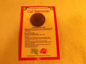 1989 Cooperstown Collection Carl Yastrzemski Commemorative Coin - Picture 1 of 4