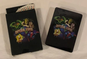 Vintage 2004 Universal Studios Playing Cards Hulk,Shrek,SpongeBob,Spiderman VGC! - Picture 1 of 4