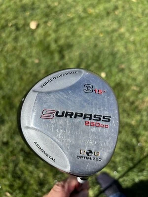 Dunlop Surpass 3 (19°) & 4 (22°) Wood Set, Utility, Optimized, Graphite Mid-Flex - Image 1 of 4