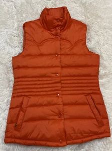 Roper Orange Womens Vest Sz S EUC - Picture 1 of 6