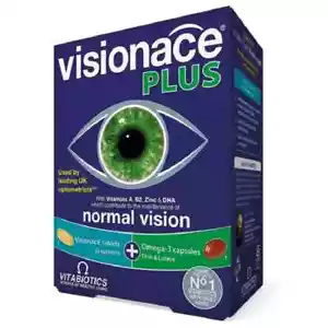 VITABIOTICS VISIONACE PLUS 28 TABLETS + 28 CAPSULES - Picture 1 of 1