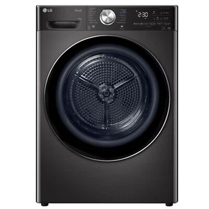 LG 10kg Series 10 Heat Pump Dryer with Inverter Control Black Steel DVH10-10B - Picture 1 of 10